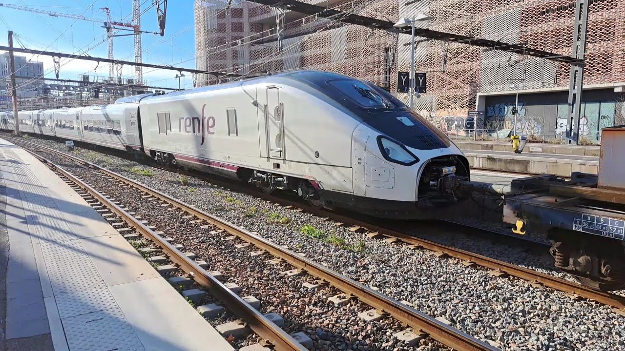 SNCF Class BB60000 with RENFE AVE Serie 106 at Montpellier Saint Roch