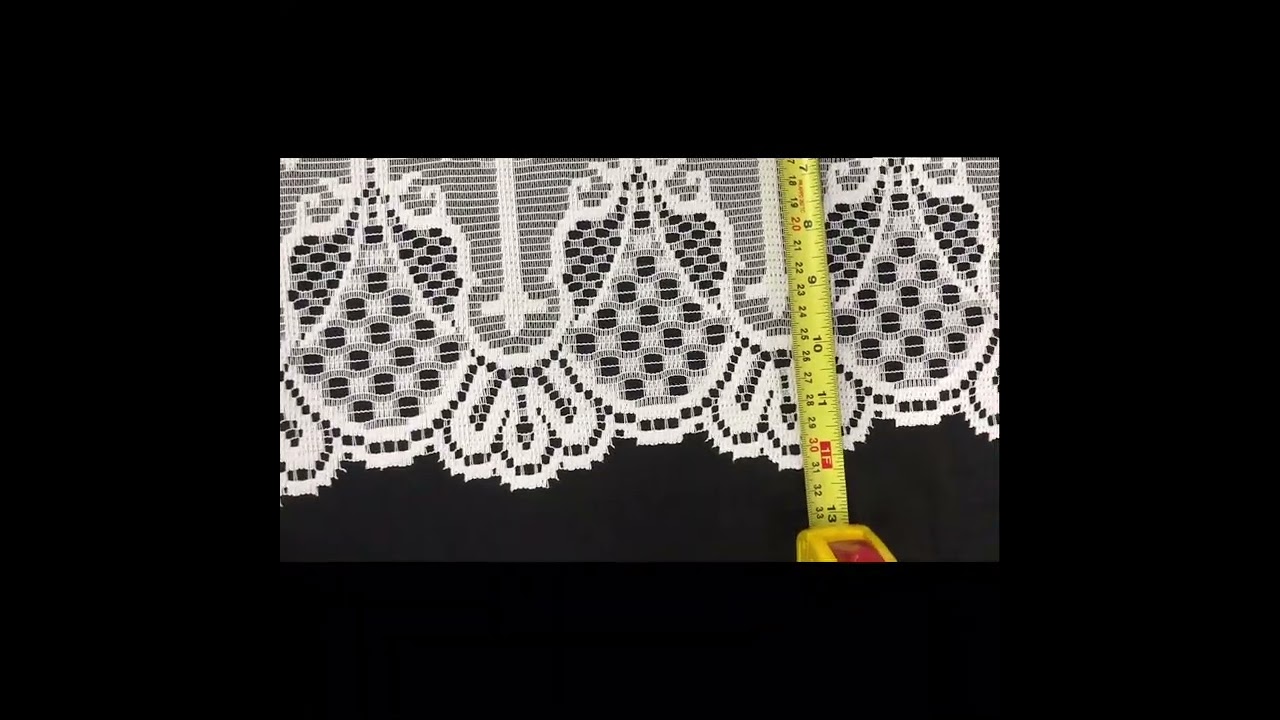 Renda Lit&uacute;rgica com 30cm de altura para confec&ccedil;&atilde;o de sobrepelizes, t&uacute;nicas e toalhas de altar