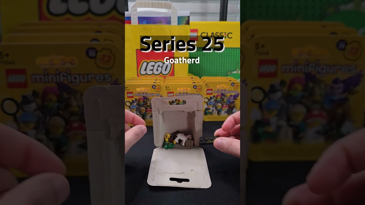 Lego Minifig Series 25! We got the Goatherd! 🐐 #Lego #Minifigures #Series25 #MonitosBricks