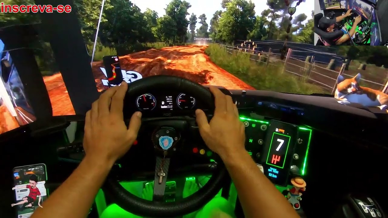Ets2 1.57 Muito perigo na estrada de terra 