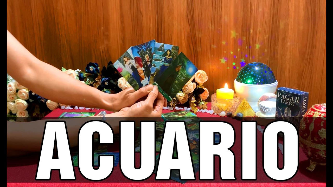 ACUARIO TODO SE MULTIPLICA A TU FAVOR LA SUERTE LLEGA DE REPENTE Y ALGUIEN NO DEJA DE PENSAR EN TI