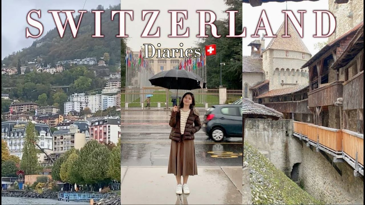 SUB) My first time in SWITZERLAND🇨🇭 : travel vlog (Geneve, Montreux) | sightseeing