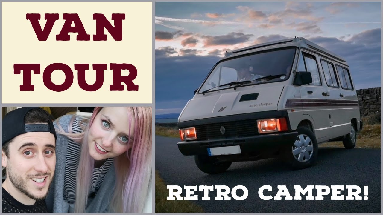 RETRO VAN TOUR - Meet Merlin, our Renault Trafic Campervan. Van life starts now!
