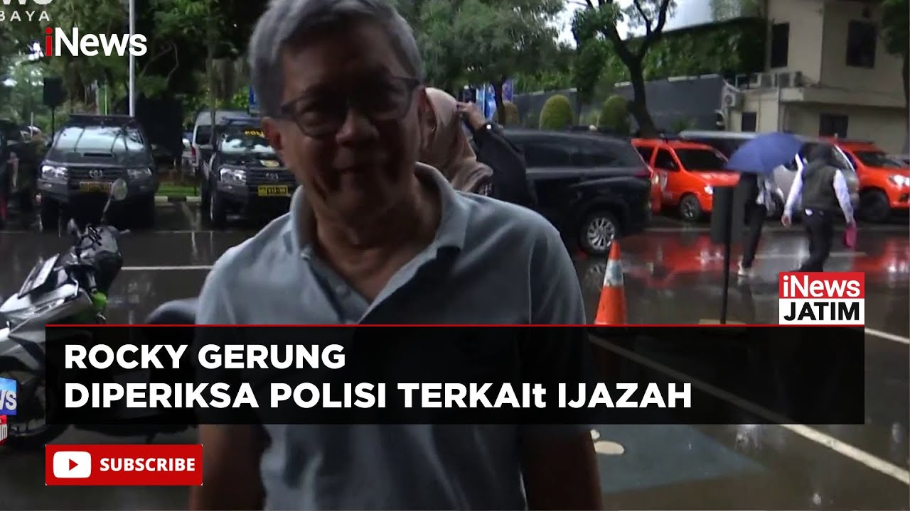 Rocky Gerung Diperiksa Polisi Buat Meringankan Roy Suryo soal Ijazah Jokowi