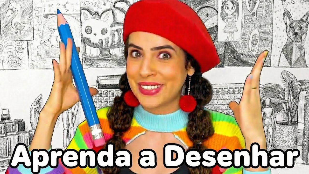 COMO DESENHAR QUALQUER COISA! Liberei 1 aula do meu CURSO DE DESENHO! 