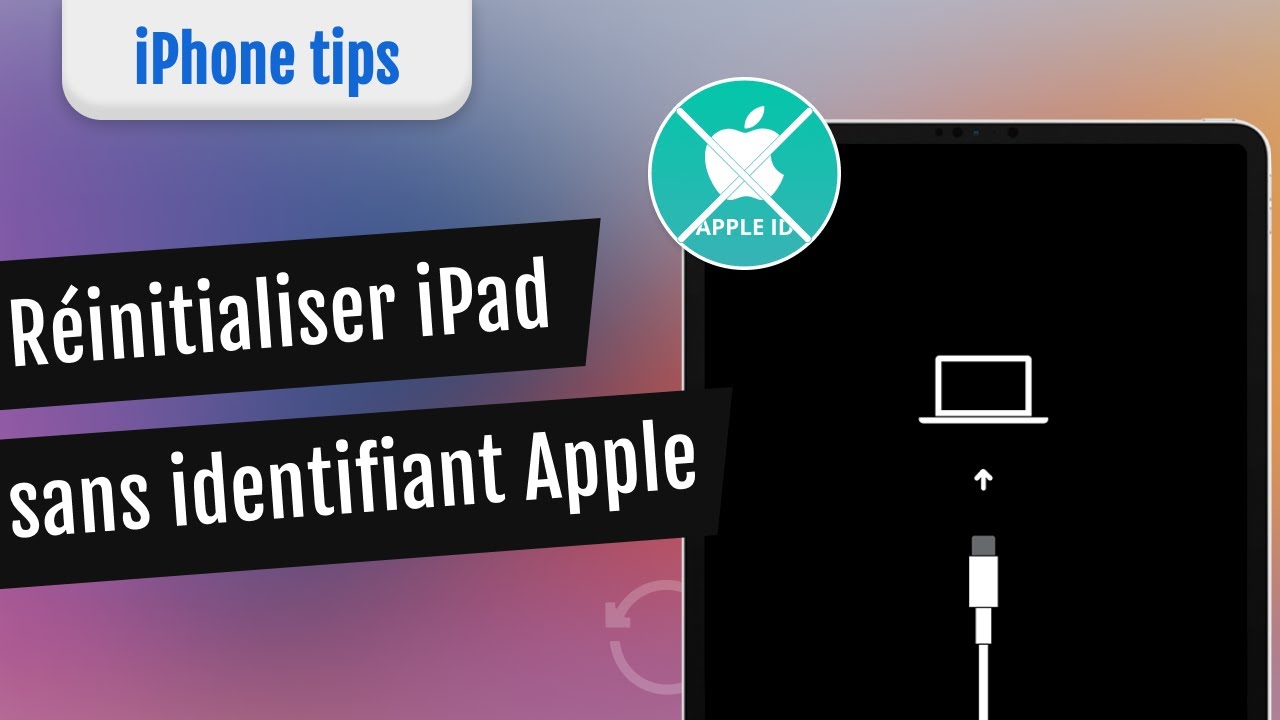 2025: Comment réinitialiser iPad sans identifiant Apple