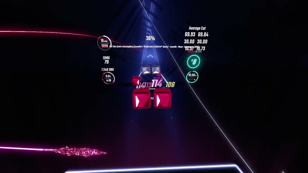 [Beat Saber AI] Exit This Earth's Atomosphere - 93.49% 16 Miss