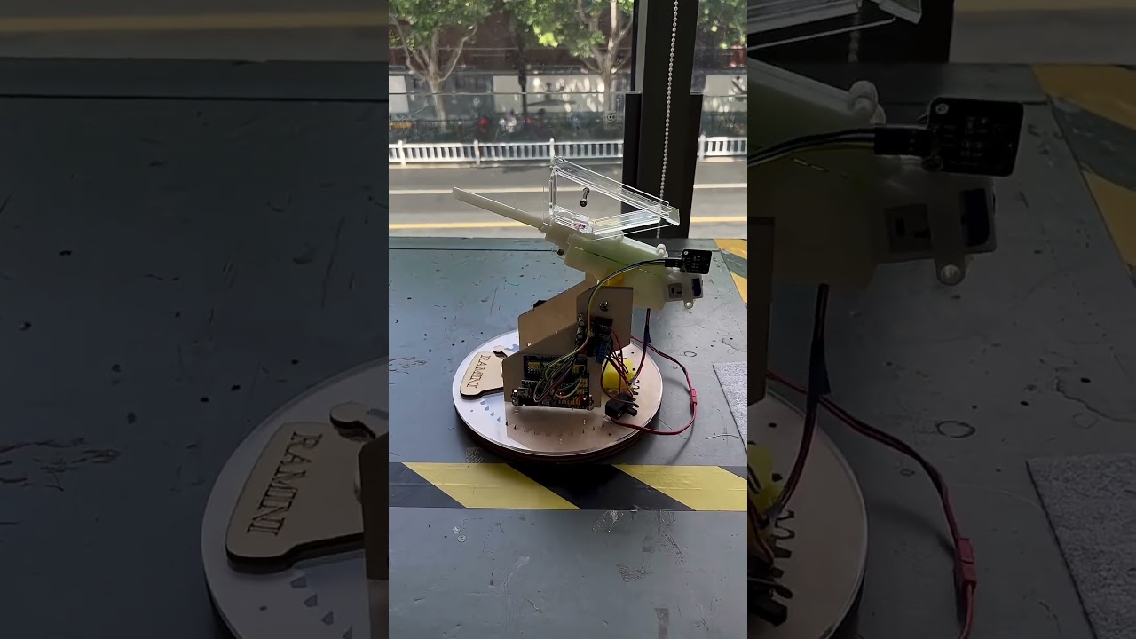 Arduino Air defense system, missile attack #electrician #electronics #engineering