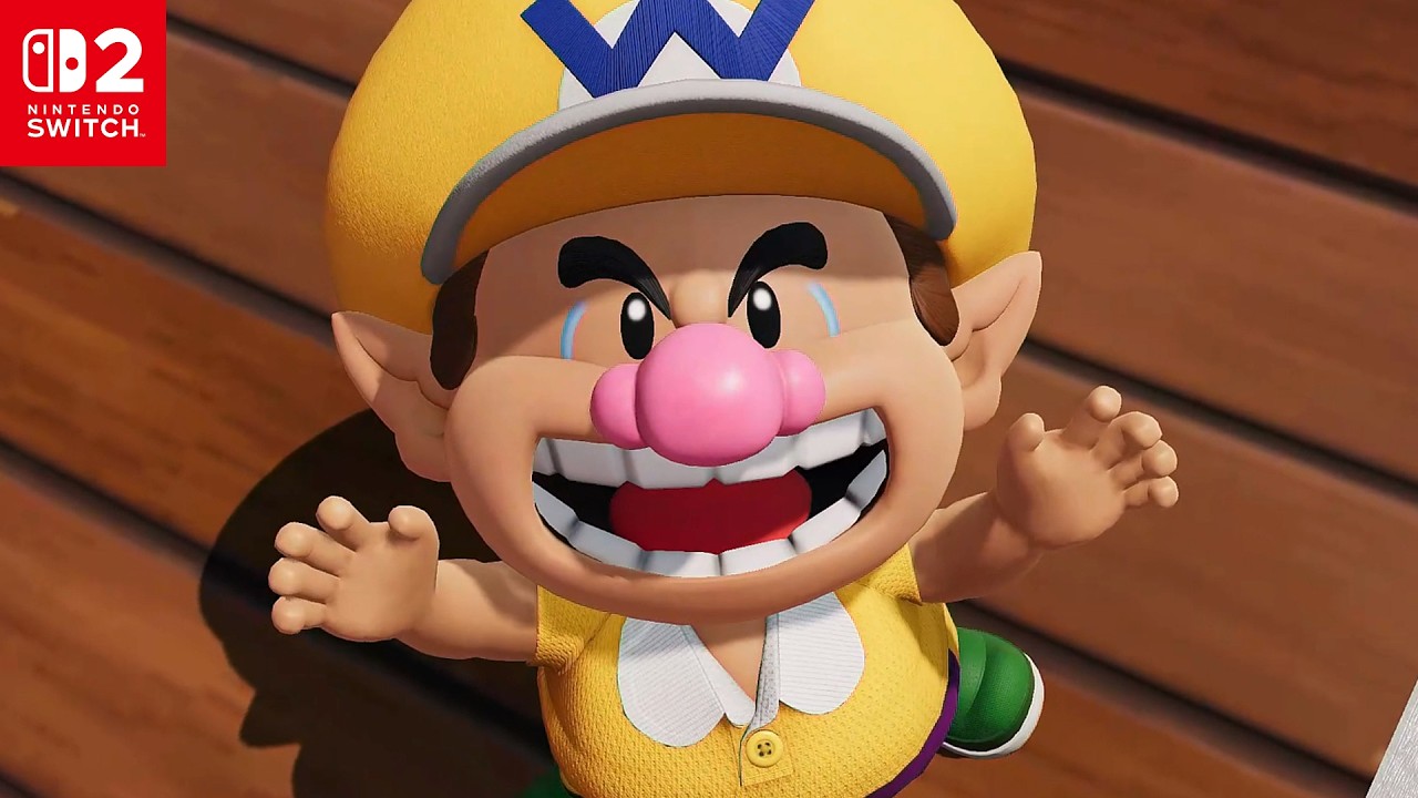 Daisy, Pauline Vs. Baby Wario, Baby Waluigi - Mario Tennis Fever | Nintendo Switch 2