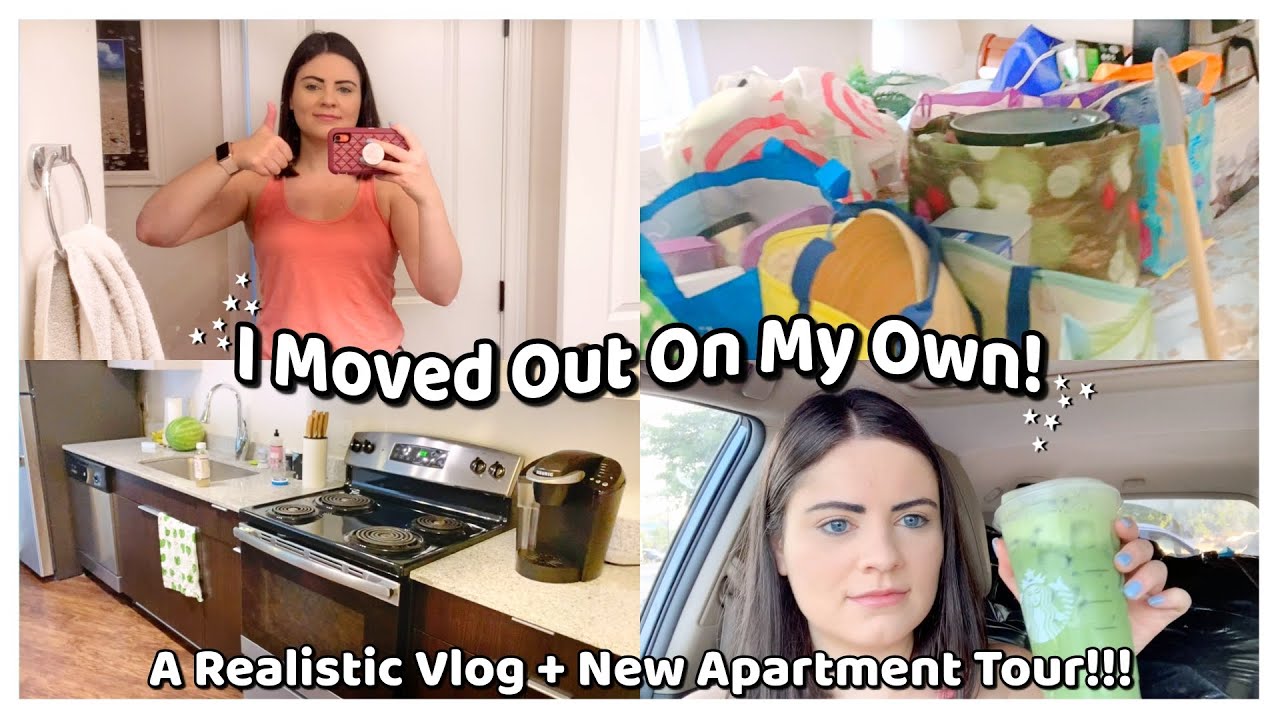 I MOVED! ✰ Moving Out On My Own for The 1st Time Vlog
