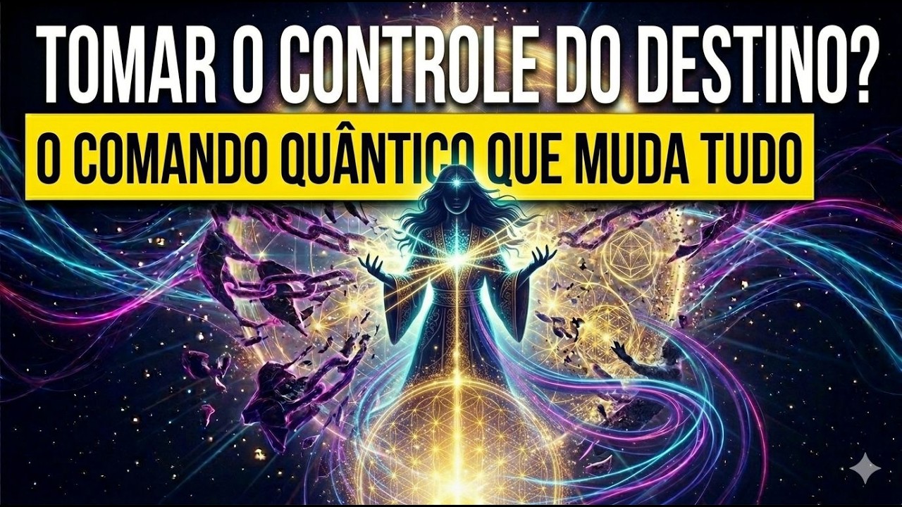Realinhando o Destino: O comando quântico para retomar o controle.