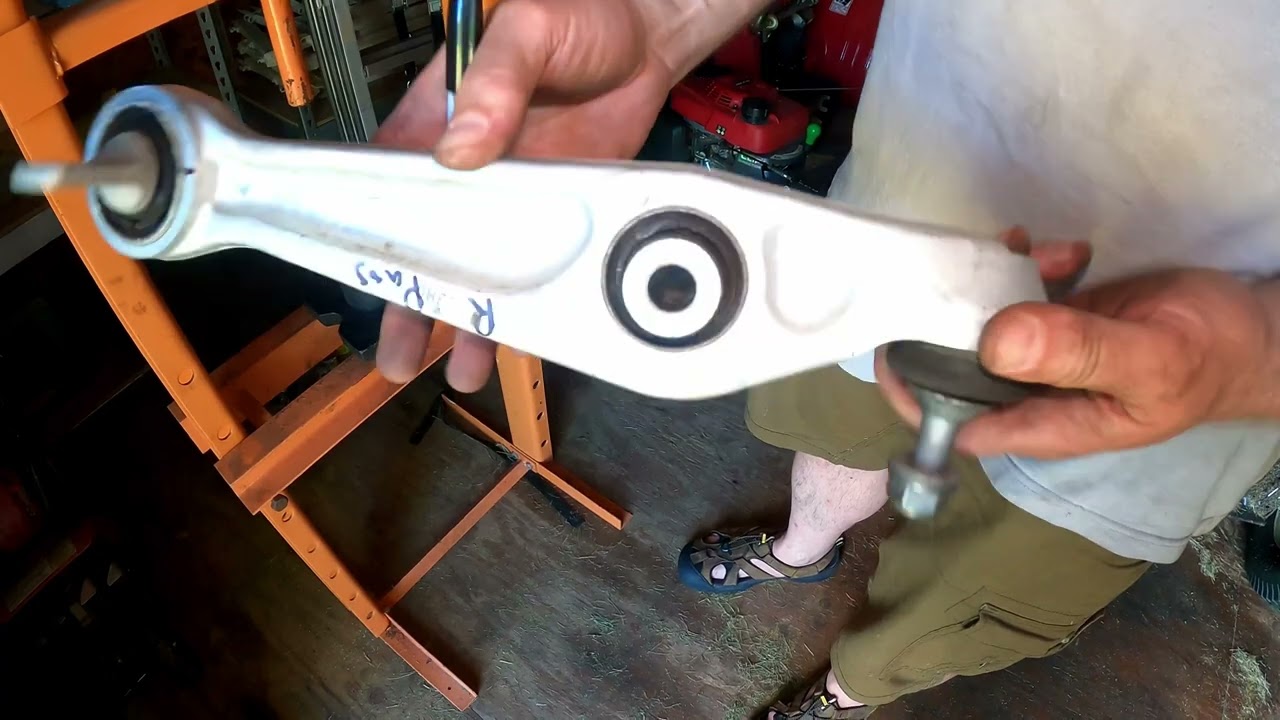 Mountain Pass Performance Solid Lower Control Arm Bearing Install