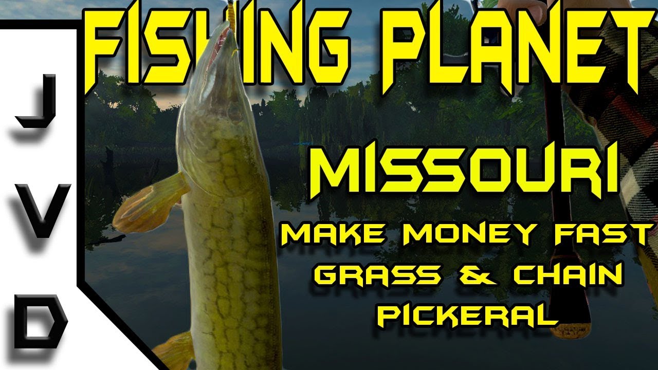 Fishing Planet Tips | Ep 7 | Make Money in Missouri | Pike Challenge Catch Grass and Chain Pickerel