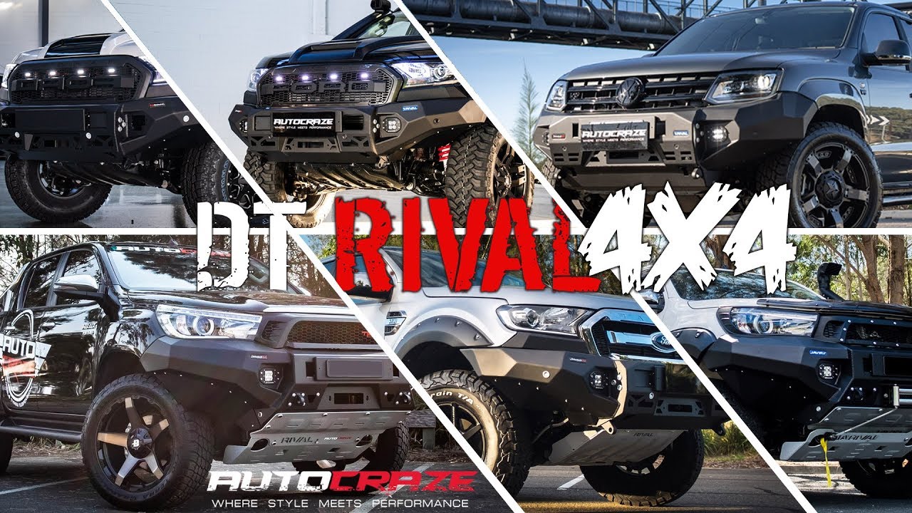 DT RIVAL 4x4 Bumper Bar | Volkswagen Amarok 4x4 Accessories , Ford Ranger 4WD Bull Bar | AutoCraze