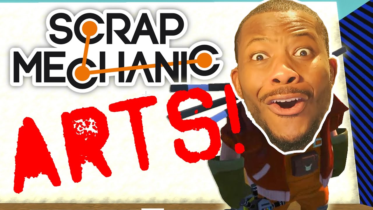 Scrap Mechanic | SCRAP ARTS! Vs TomoHawk | WINTER!