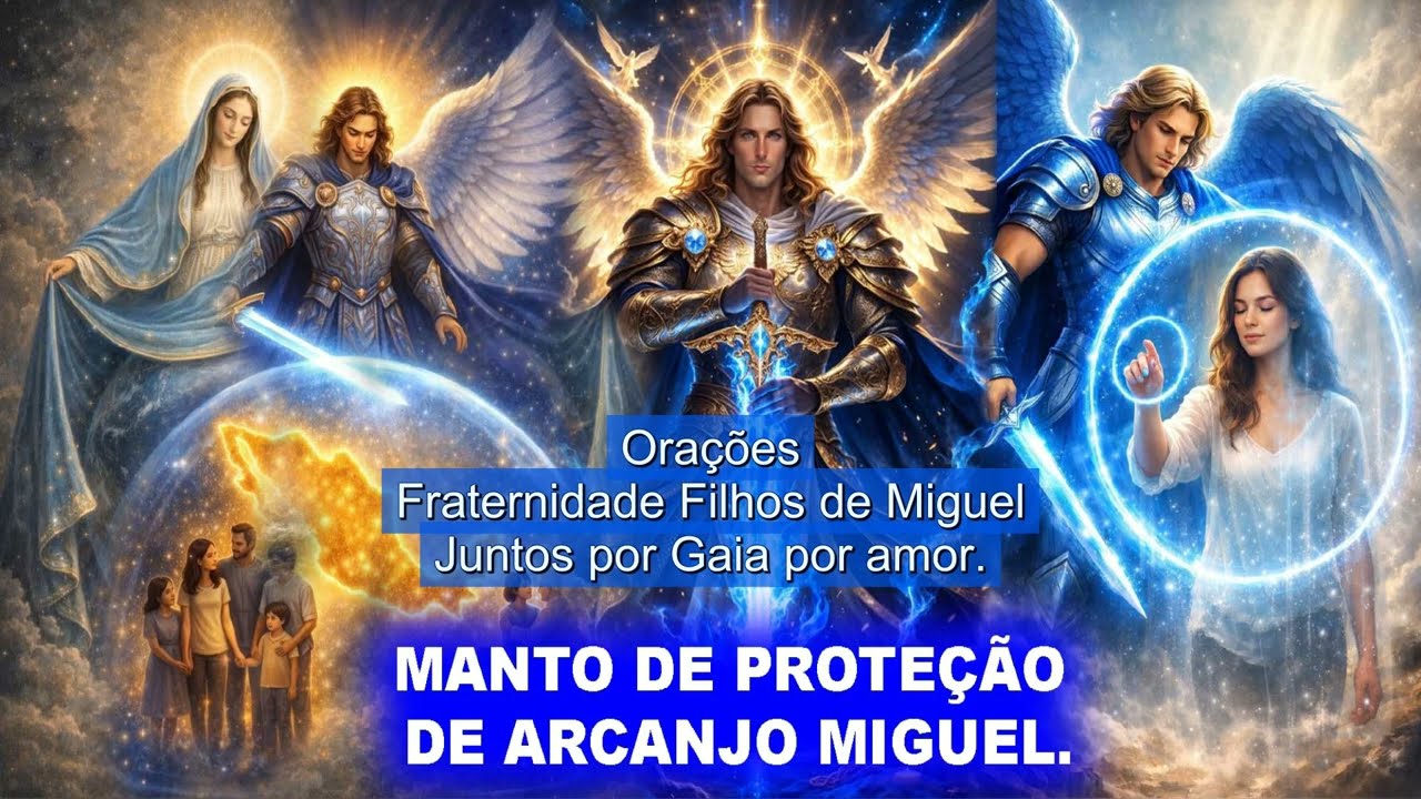 MANTO DE PROTEÇÃO DE ARCANJO MIGUEL.
