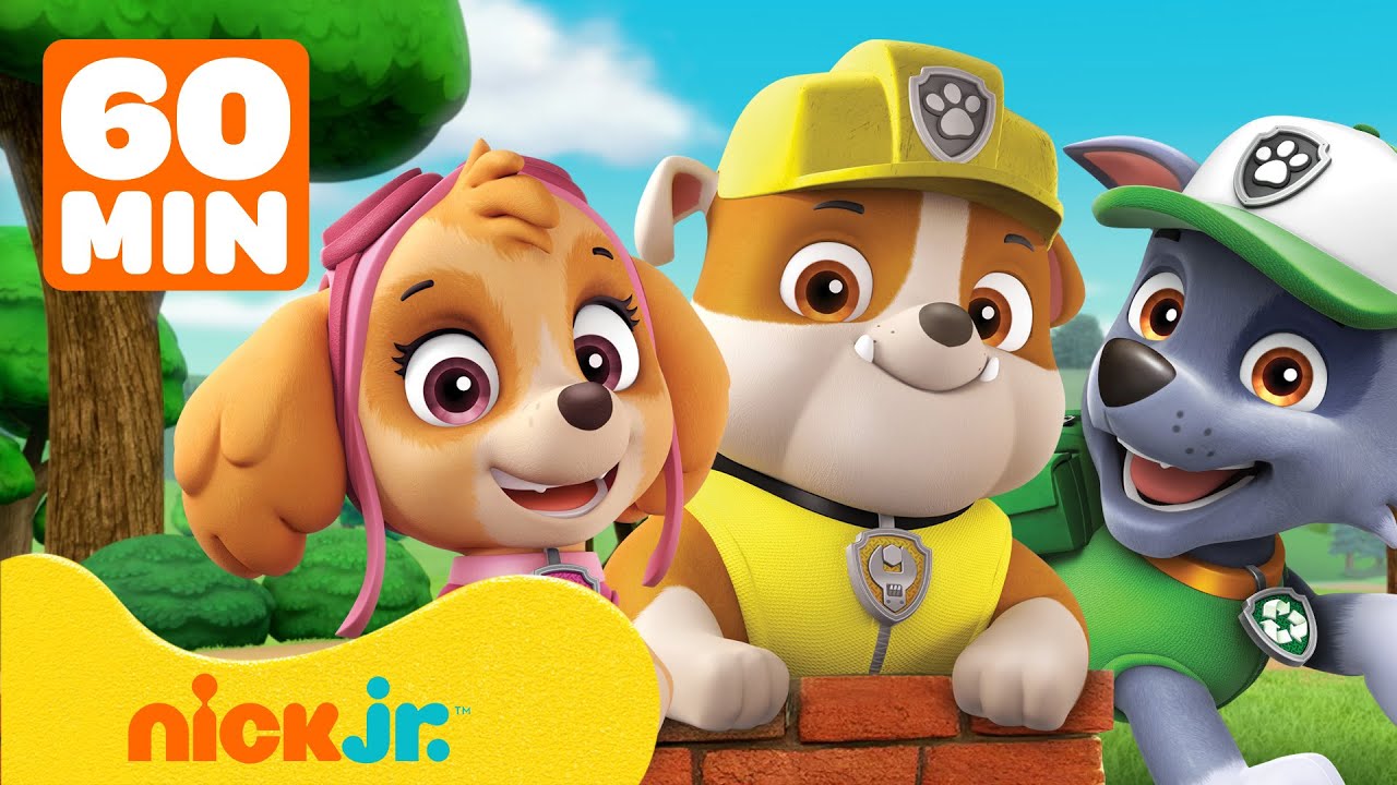 Psi Patrol | Najlepsze misje Rubble'a i Psiego Patrolu! | 60 minut | Nick Jr. Polska