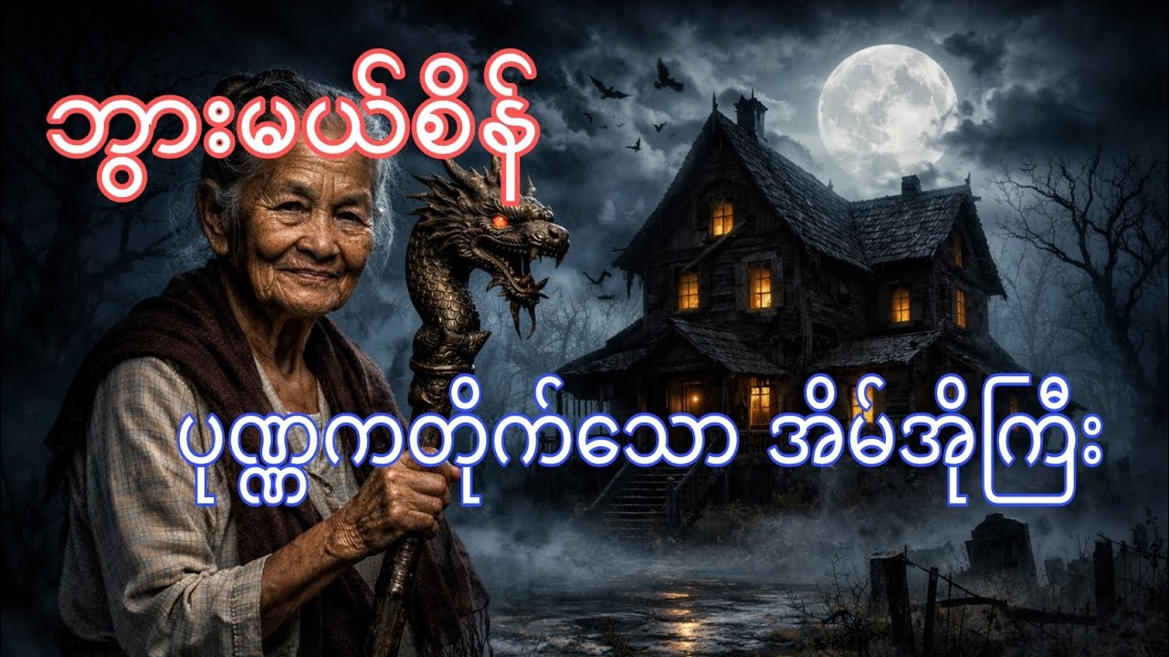 #ခြောက်ခြားဖွယ်ရာ ပုဏ္ဏကတိုက်သော အိမ်အိုကြီး #စ/ဆုံး