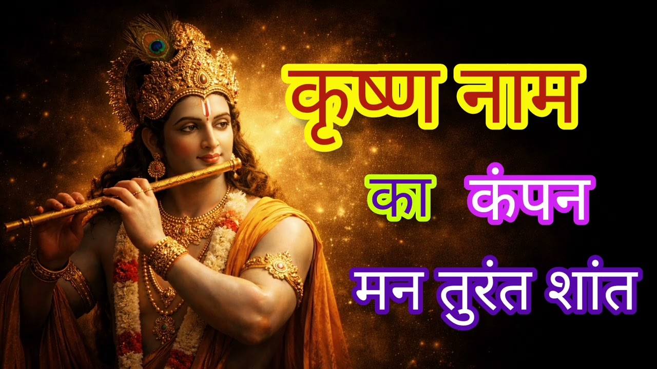 कृष्ण नाम का कंपन: मन की शांति का वैज्ञानिक रहस्य | The Science of Krishna Chanting