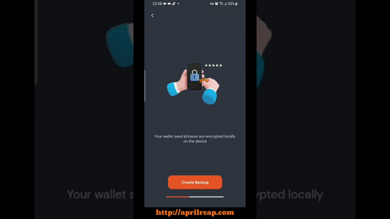 How to backup your #TronLink Pro wallet using REAP
