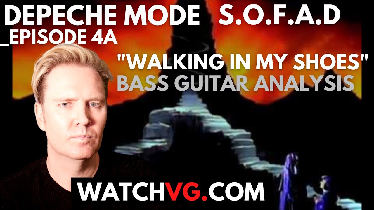 Depeche Mode: Walking In My Shoes - Bass Guitar Analysis (Clip)