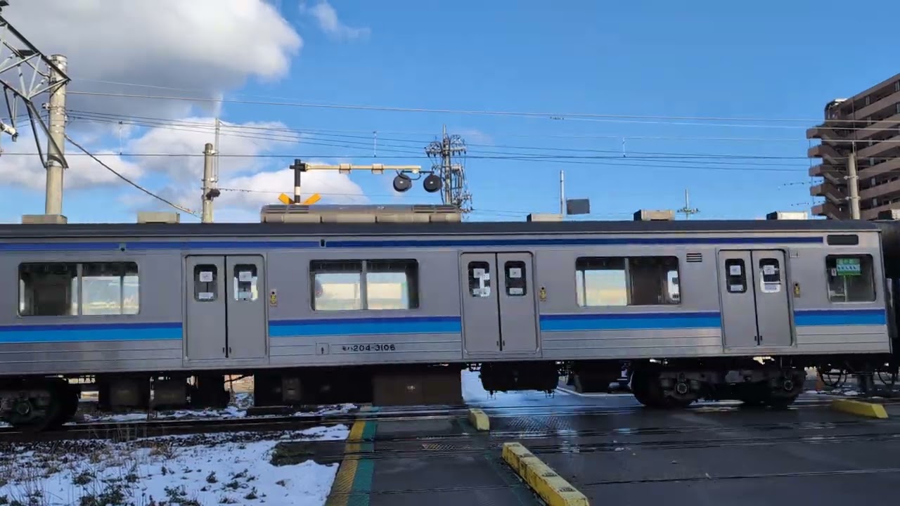 E493系01編成＋205系M6編成＋M16編成廃車回送