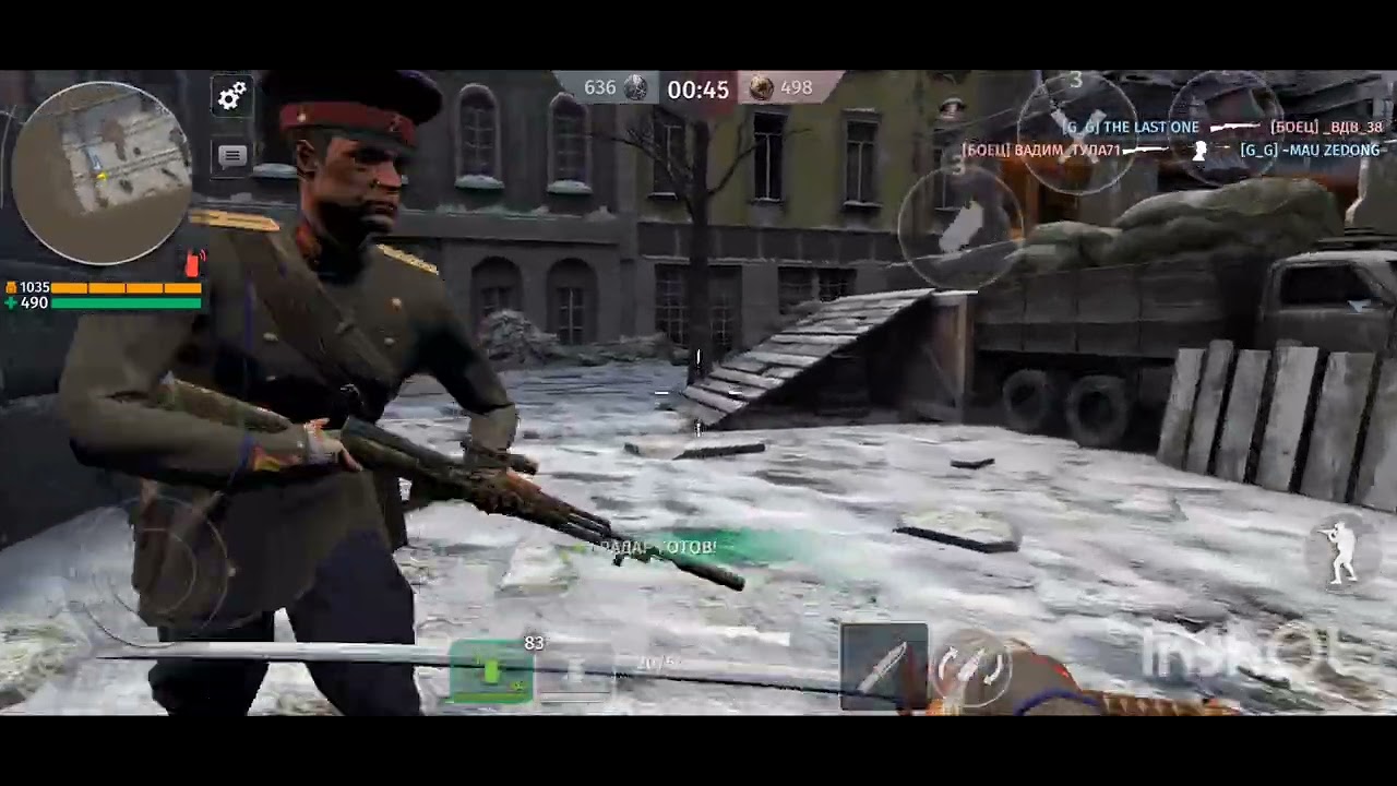 WW2 BATTLE COMBAT, G_G vs БОЕЦ
