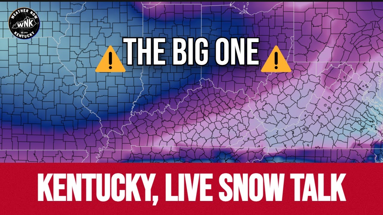 LIVE: This Snow Storm is MASSIVE, Kentucky, Let's Talk