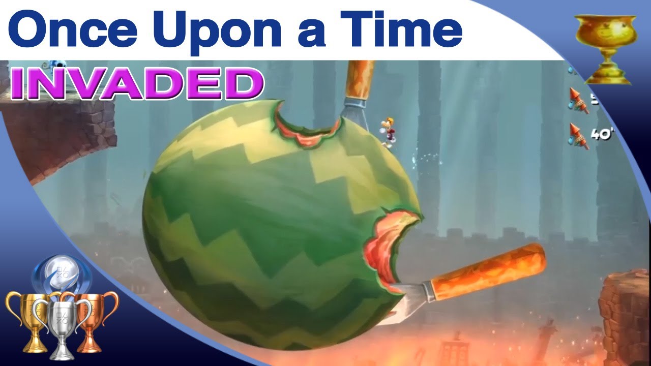 Rayman Legends - Once Upon a Time - INVADED (Gold Cup) Teensies in Trouble Invasion [PS4 / Xbox One]