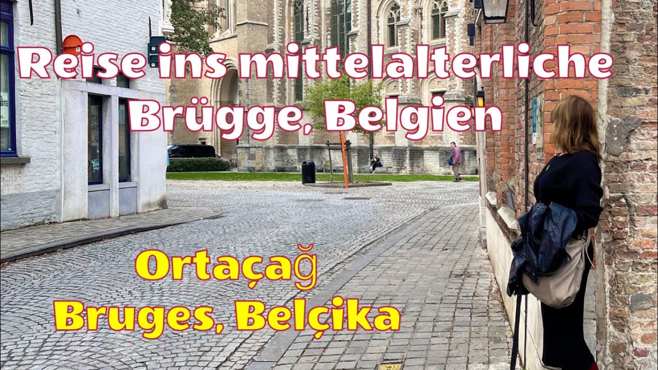 Weltkulturerbe Bruges, Brügge Belgien, Bruges, Ortaçağa ışınlandık Brügge 