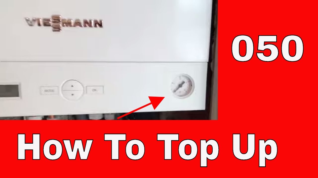 How to repair your Viessmann Vitodens 050 Low Water Pressure fault