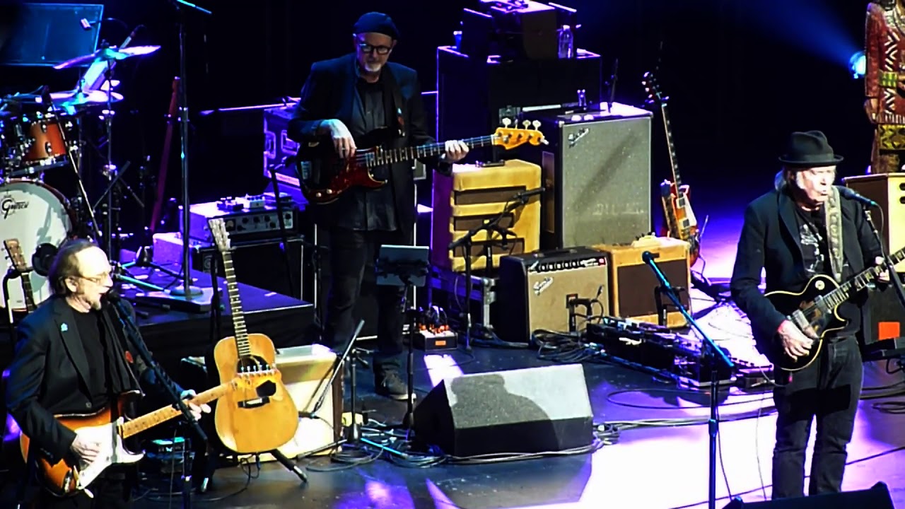 Neil Young Stephen Stills 'For What It's Worth' Light Up The Blues Autism Benefit 2018