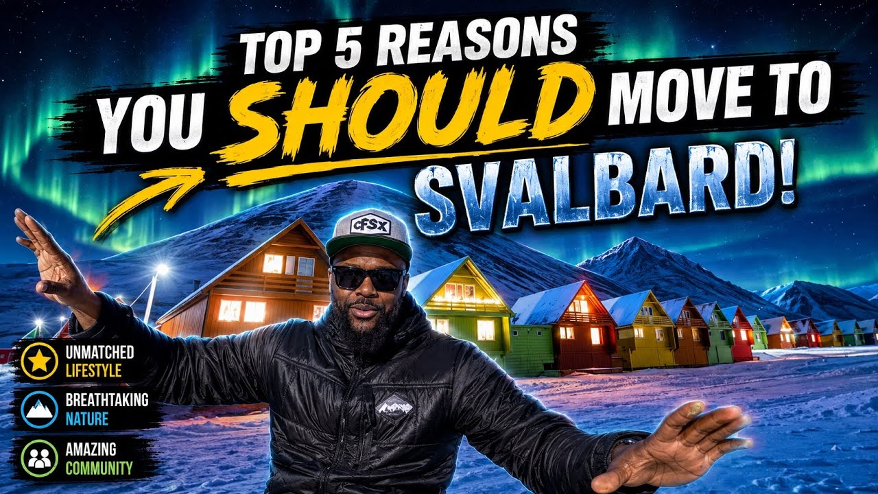 Top 5 Reasons You SHOULD Move to Svalbard! 🇳🇴