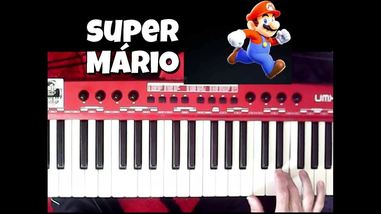 SUPER MARIO 1 iniciante teclado