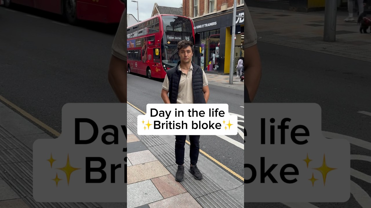 Day in the life of a Brit #shorts
