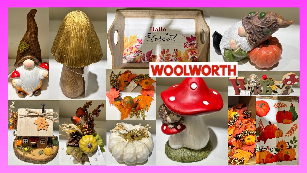 WOOLWORTH **HERBST 🍂🍂 DEKORATIONEN***
