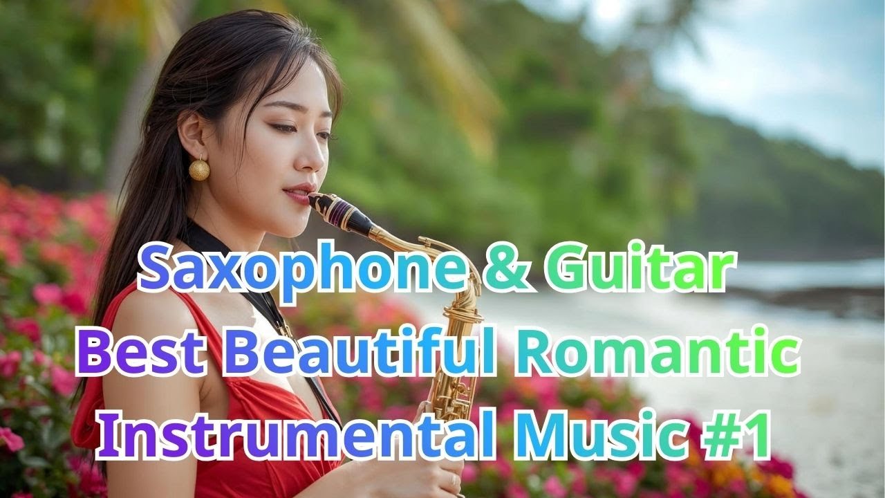 Nhạc Hòa Tấu 4k - Saxophone & Guitar – Best Beautiful Romantic Instrumental Music #1
