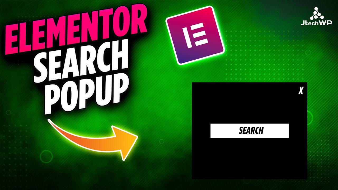 How to create an Elementor Search Popup
