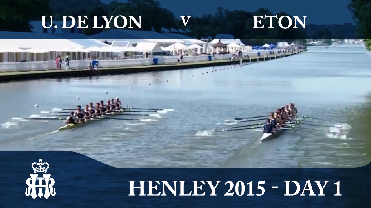 U. de Lyon v Eton 'A' | Day 1 Henley 2015 | Temple