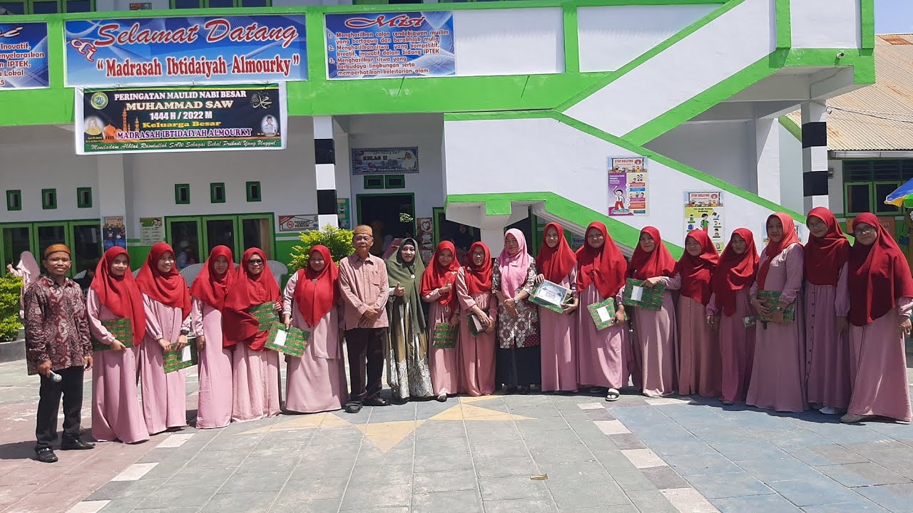 PERAYAAN MAULID NABI MUHAMMAD SAW DI MADRASAH IBTIDAIYAH ALMOURKY