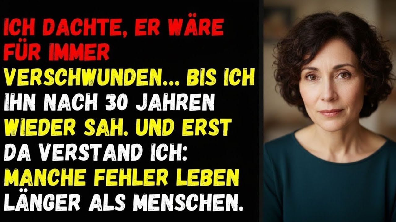 ⚡45Ich dachte, er wäre für immer verschwunden… bis ich ihn nach 30 Jahren wieder sah⚡
