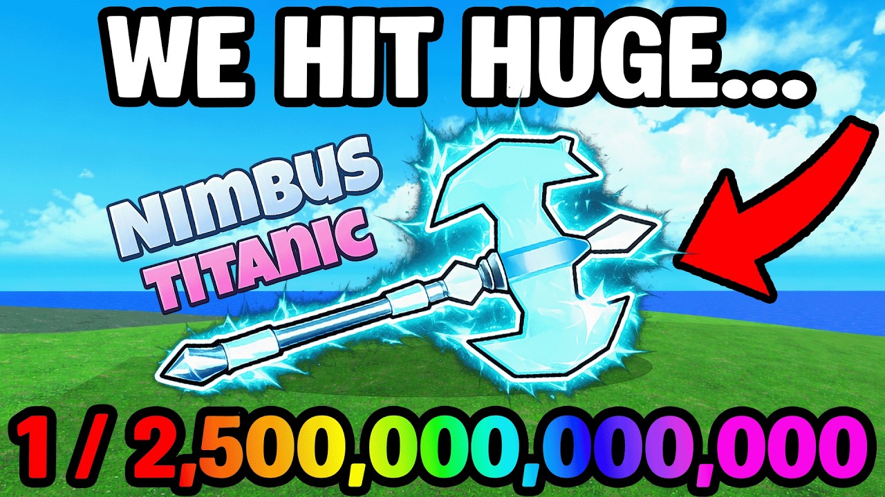 I GOT MY FIRST 1 in a *TRILLION* AXE in AXE RNG...
