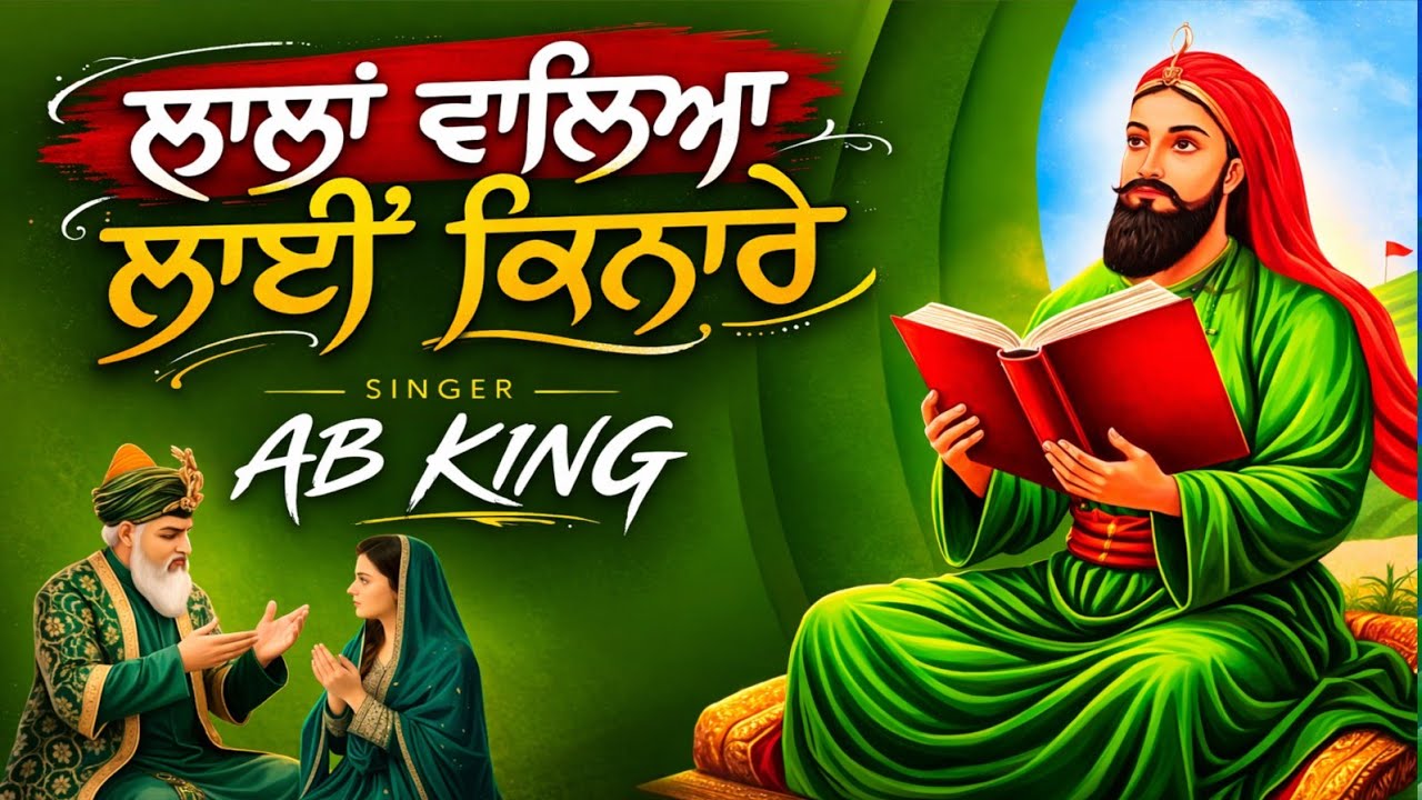 ਲਾਲਾਂ ਵਾਲਿਆ ਲਾਈਂ ਕਿਨਾਰੇ | Beautiful Peer Kalam | AB KING 