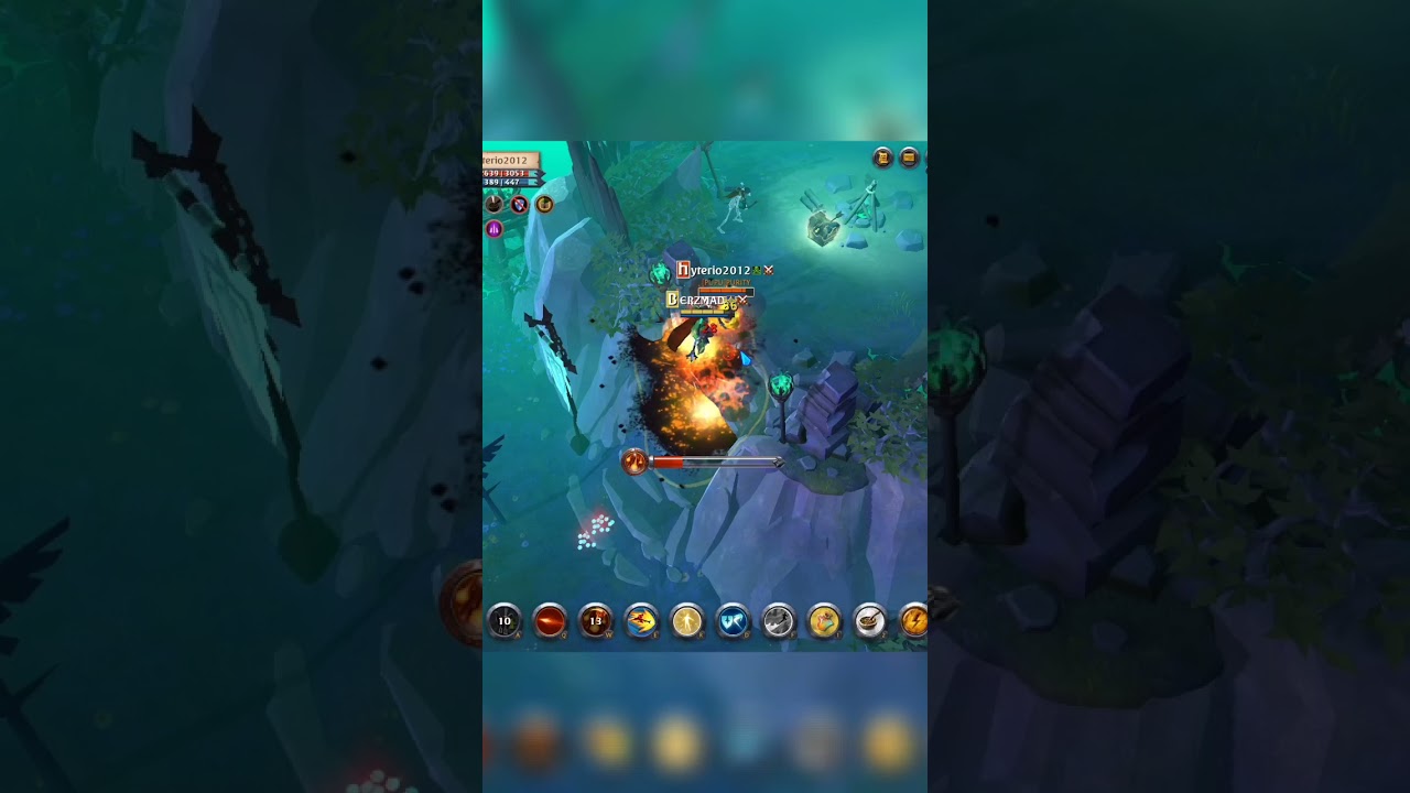 Наказал гангера? #albiononline #pvp #sandbox #shorts