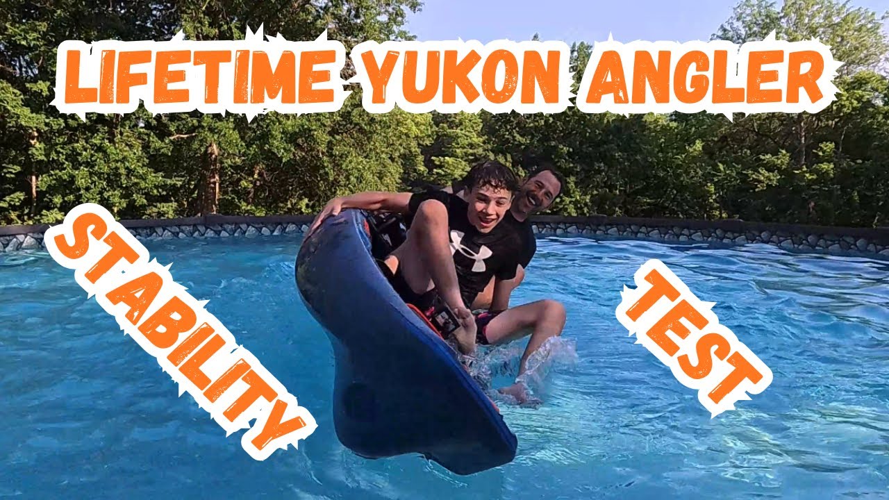 Испытание устойчивости каяка Yukon Angler за весь срок службы