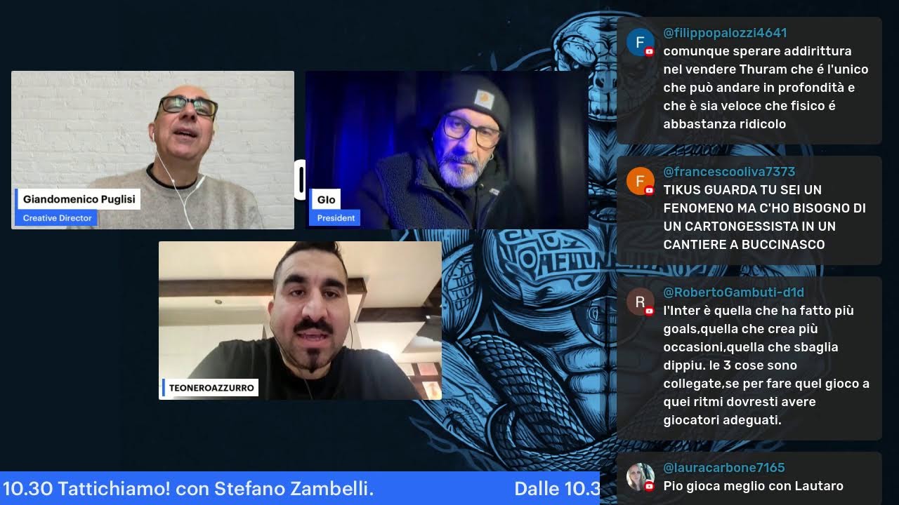 Nerazzurra social Live Stream