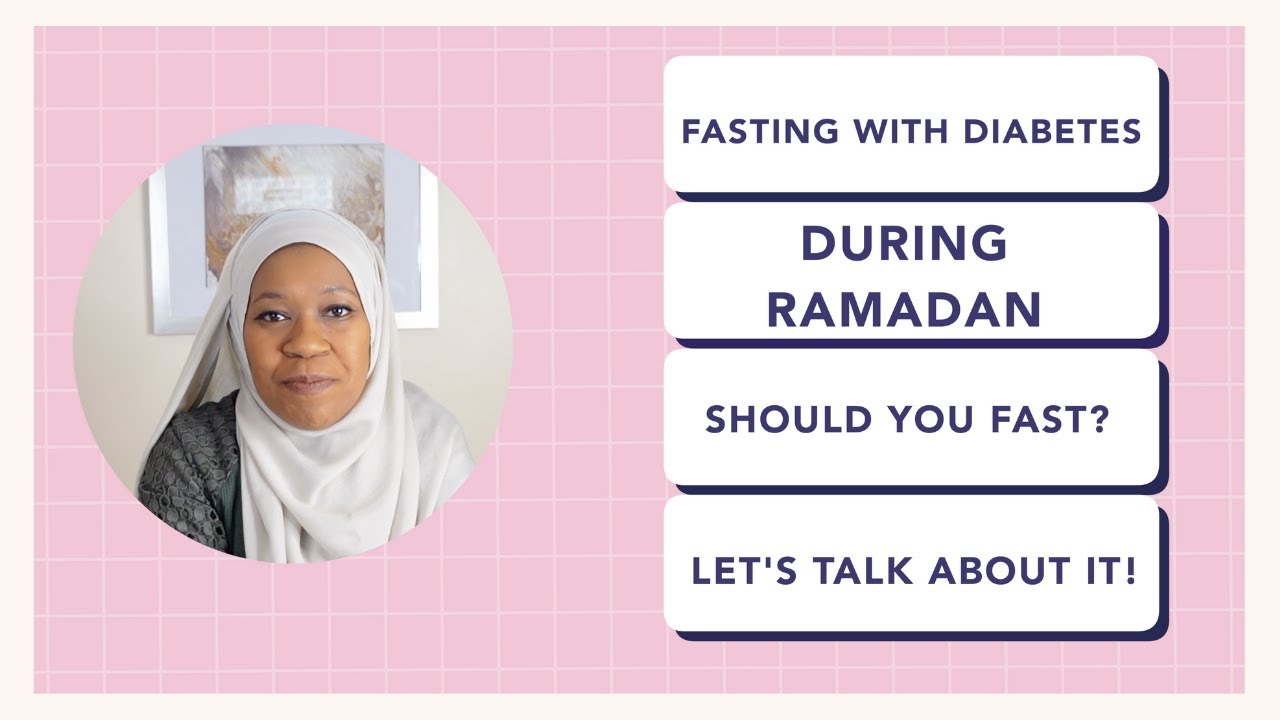 🩸Should you fast during Ramadan if you have Diabetes?