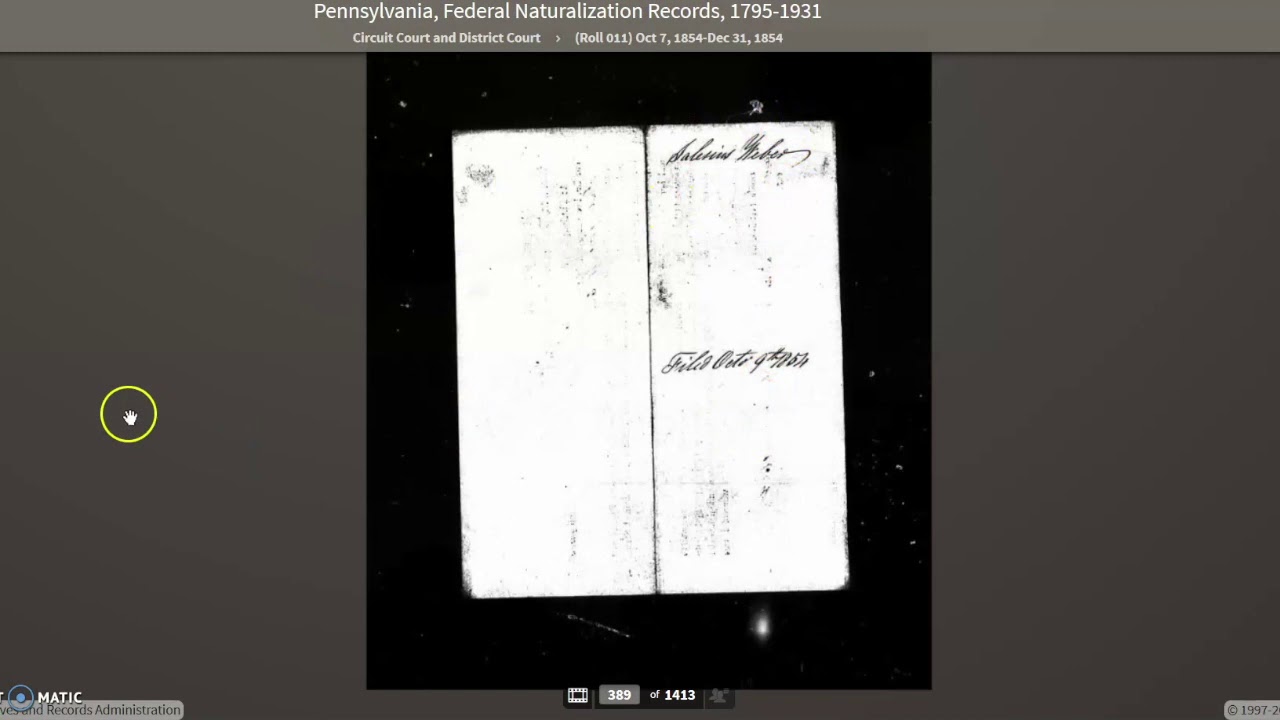 Virtual Genealogy Tip: Naturalization Records on Ancestry.com