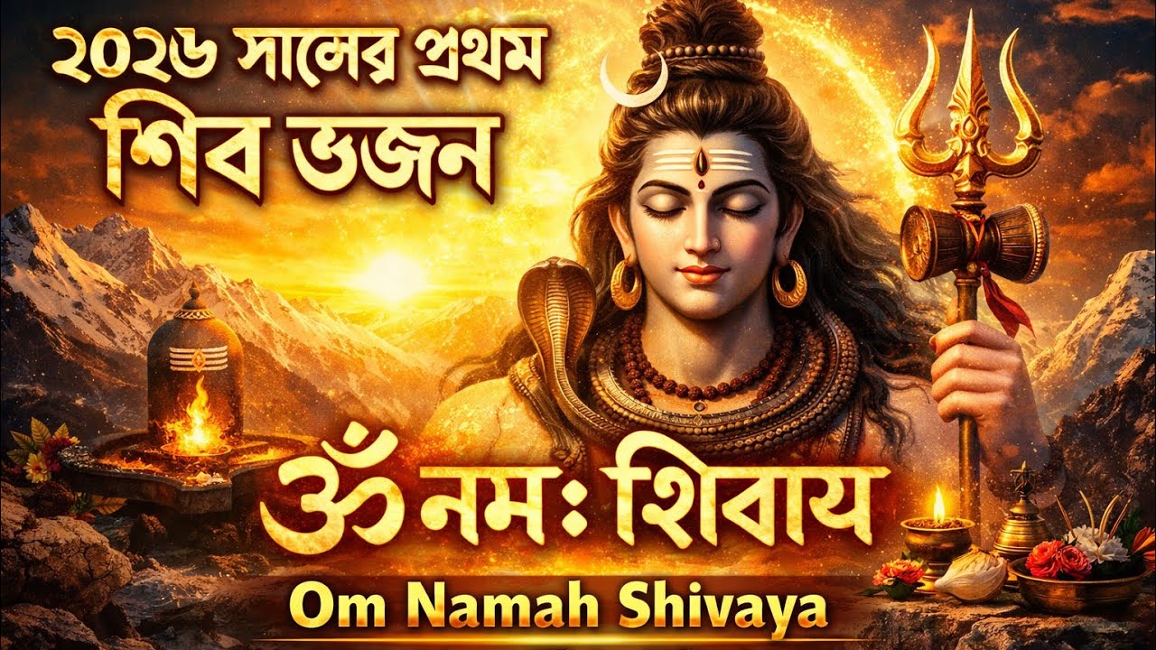 ২০২৬ সালের প্রথম শিব ভজন | Om Namah Shivaya | Morning Shiv Bhajan