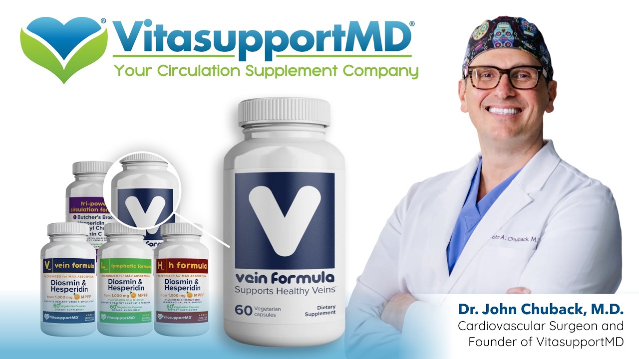 Original Vein Formula (V60) by VitasupportMD | Doctor-Formulated Vein Support Supplement #supplement